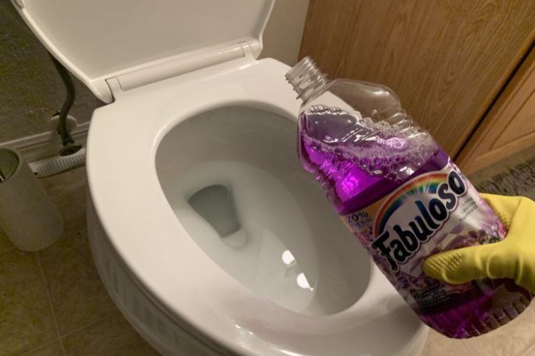 Fabuloso TikTok Toilet Hack