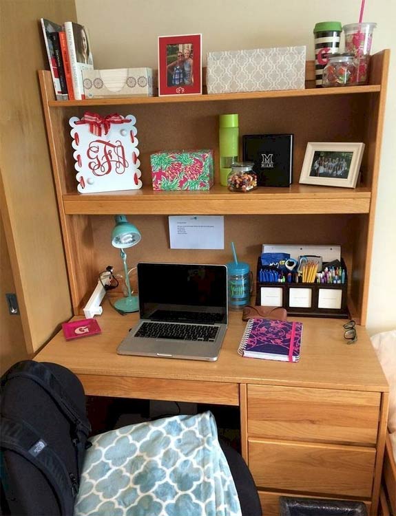 Desk Organizer-boys' dorm room ideas