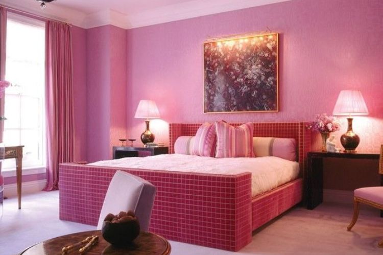Bright Pink Bedroom Décor Ideas