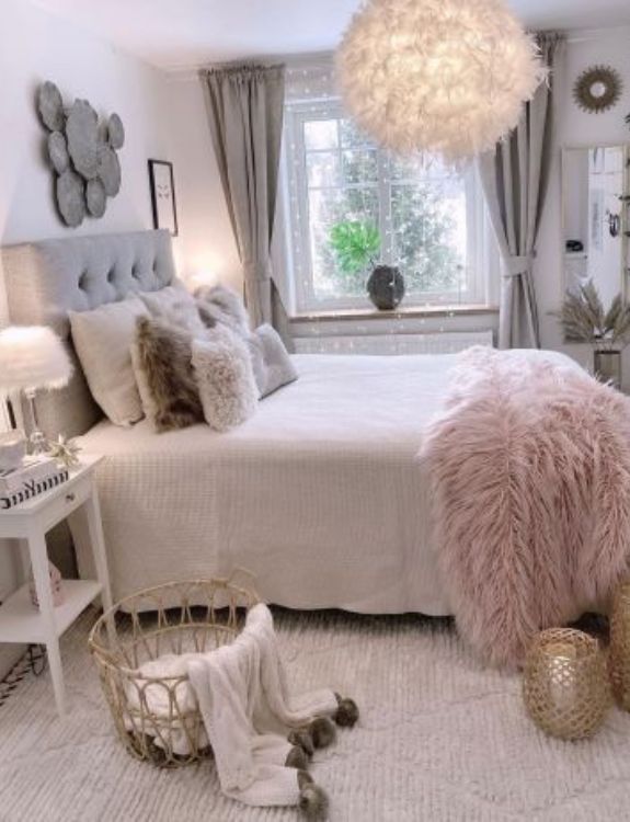 All Fur Glamorous Bedroom Idea